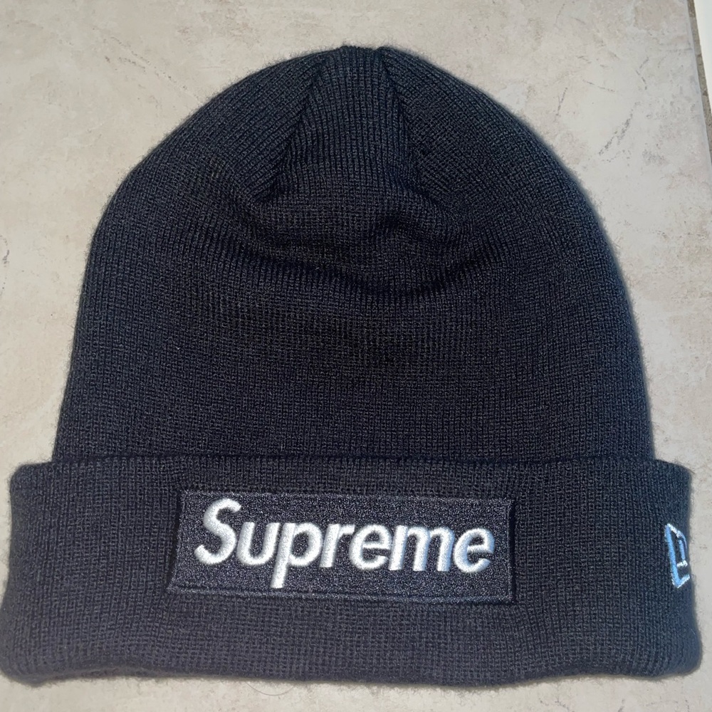 Supreme New Era Box Logo Beanie